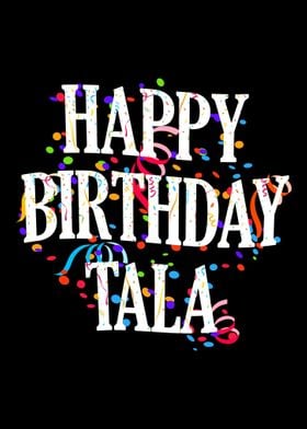 Happy Birthday Tala