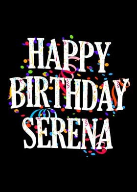 Happy Birthday Serena