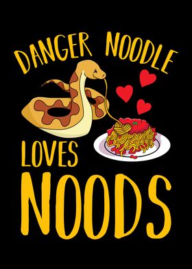 Snake Pasta Danger Noodle