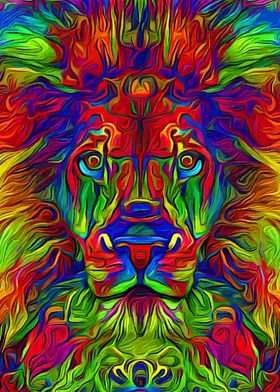 lion Colorful