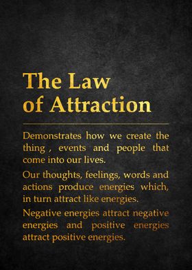 25 The Law of Attraction 