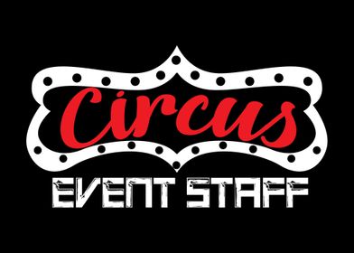 Circus Staff Lettering