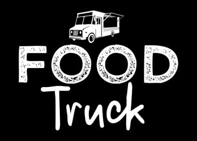 Food Truck Lettering BBQ