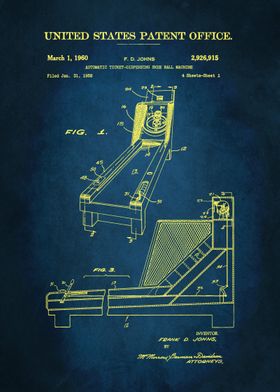 20 Skee Ball Machine Pate