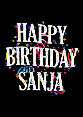 Happy Birthday Sanja