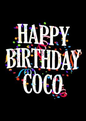 Happy Birthday Coco