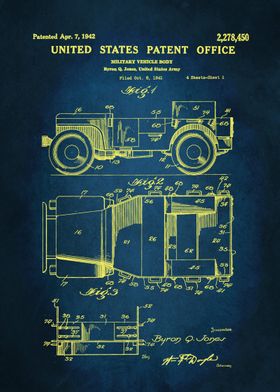 3 Willys Military Jeep Pa