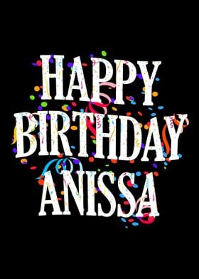 Happy Birthday Anissa