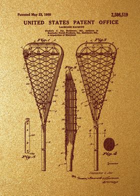 8 Lacrosse Racquet Patent