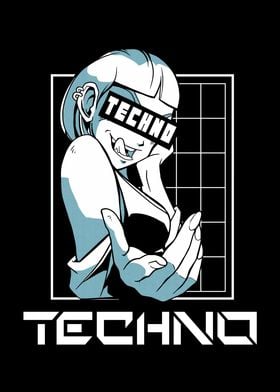 Techno Music Raver