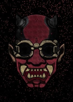 El Diablo Red Mask