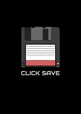 Click Save Floppy Disk 90s