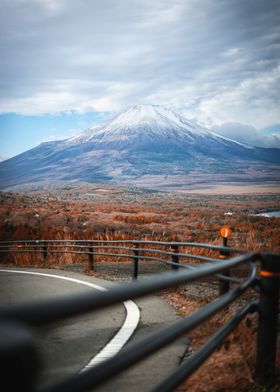 Way to Mount Fuji