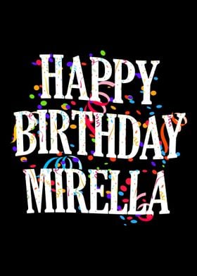 Happy Birthday Mirella