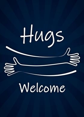 Hugs Welcome Friendly Hug