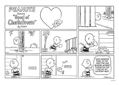 'Charlie Brown Comic Strip' Poster by Peanuts | Displate