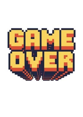 GAME OVER 3D Pixel Gaming