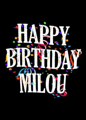 Happy Birthday Milou