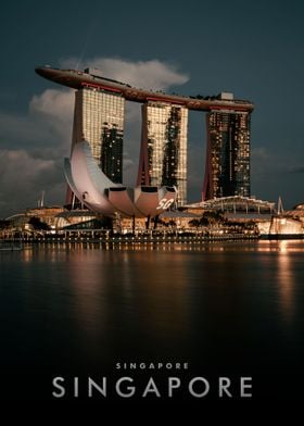 Singapore Night view