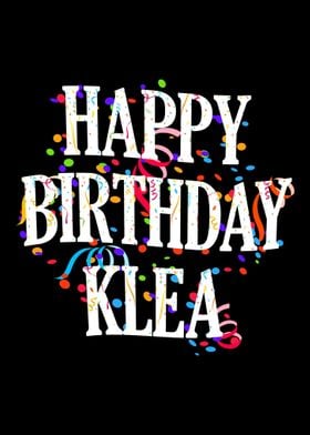 Happy Birthday Klea