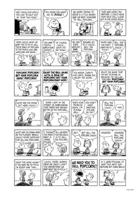 Popcorn Comic Strip