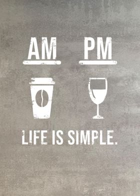 AM PM' Poster by PosterWorld |