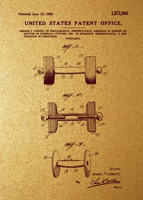 20 Dumb Bell Patent