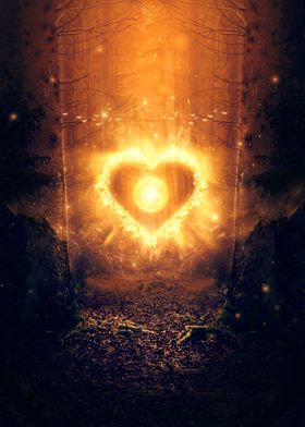 Forest Love Poster