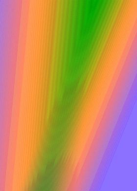 COLORFUL ABSTRACT RAINBOW 