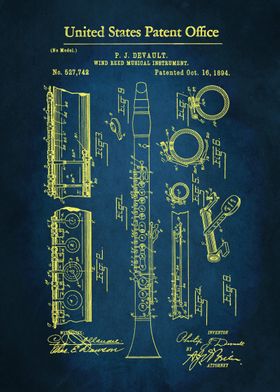 13 Clarinet Patent 1894