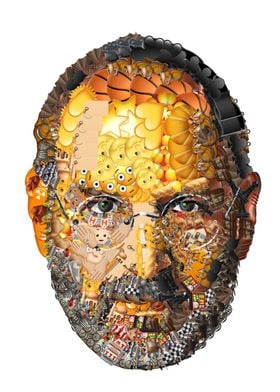 Steve 2006 emoji portrait