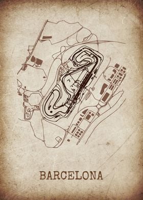 Circuit race barcelona