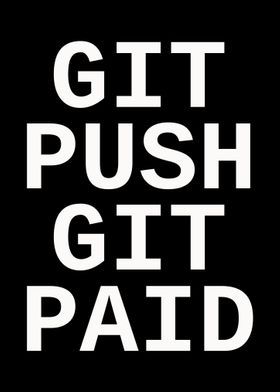 Git Push Git Paid