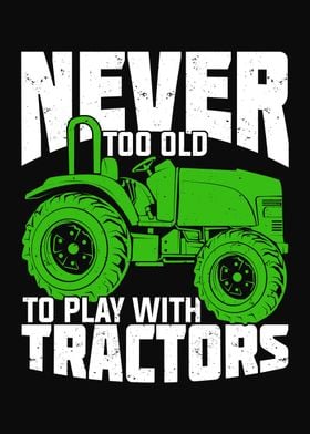 Tractor Farming Design' Poster by Marcel Doll | Displate