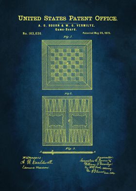 37 Game Board Patent