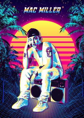 mac miller retro 80s