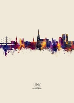 Linz Skyline Austria