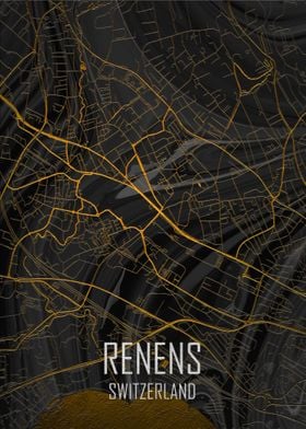 Renens Switzerland Map