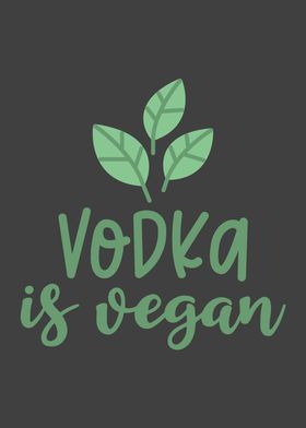 Vodka Is Vegan