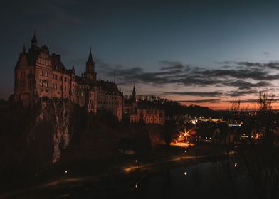 Castle by night