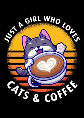 Funny Coffee Cat Lovers