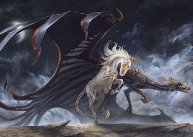 Unicorn and Dragon