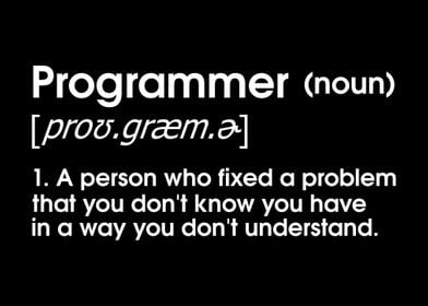 Programmer Dictionary Joke