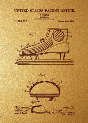 21 Ice Hockey Shoe Patent