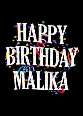 Happy Birthday Malika