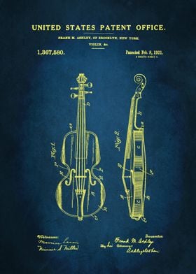 25 Violin Patent