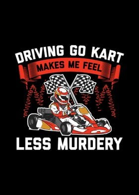 Go Kart Text Art Sayings