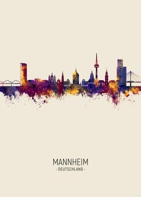 Mannheim Skyline