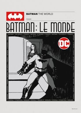 Batman The World BW France