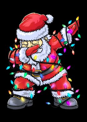 Dabbing Santa Christmas